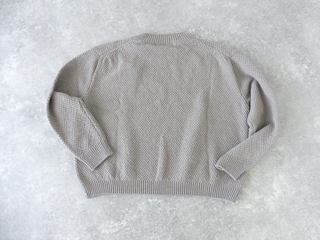 evam eva(エヴァムエヴァ) moss stitch pulloverの商品画像14