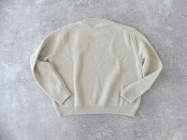 evam eva(エヴァムエヴァ) moss stitch pulloverの商品画像15