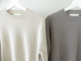 evam eva(エヴァムエヴァ) moss stitch pulloverの商品画像21