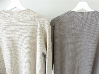 evam eva(エヴァムエヴァ) moss stitch pulloverの商品画像24