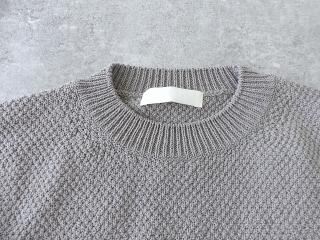 evam eva(エヴァムエヴァ) moss stitch pulloverの商品画像25