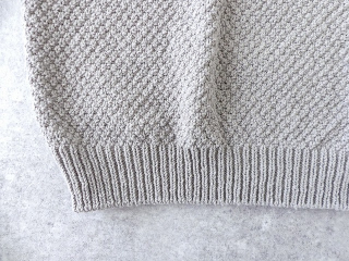 evam eva(エヴァムエヴァ) moss stitch pulloverの商品画像27