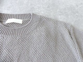 evam eva(エヴァムエヴァ) moss stitch pulloverの商品画像29