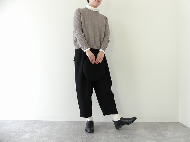 evam eva(エヴァムエヴァ) moss stitch pulloverの商品画像3