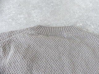 evam eva(エヴァムエヴァ) moss stitch pulloverの商品画像30