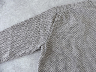 evam eva(エヴァムエヴァ) moss stitch pulloverの商品画像32