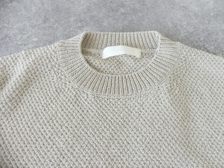 evam eva(エヴァムエヴァ) moss stitch pulloverの商品画像33