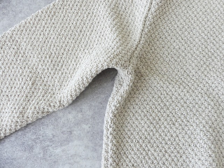 evam eva(エヴァムエヴァ) moss stitch pulloverの商品画像35