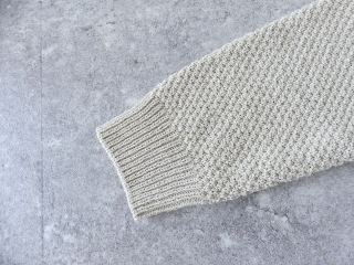 evam eva(エヴァムエヴァ) moss stitch pulloverの商品画像38