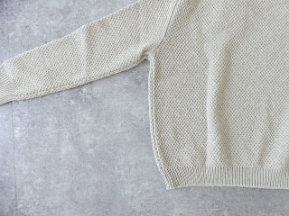 evam eva(エヴァムエヴァ) moss stitch pulloverの商品画像40