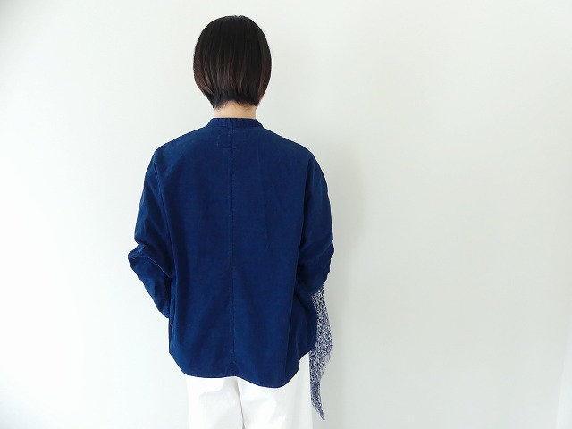 R&D.M(オールドマンズテーラー) INDIGO LIGHT CORDUROY BUGGY SHIRTの商品画像10