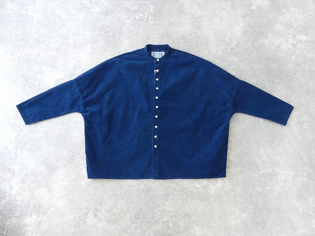 R&D.M(オールドマンズテーラー) INDIGO LIGHT CORDUROY BUGGY SHIRTの商品画像11