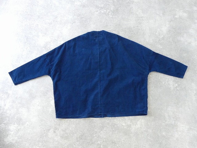 R&D.M(オールドマンズテーラー) INDIGO LIGHT CORDUROY BUGGY SHIRTの商品画像13