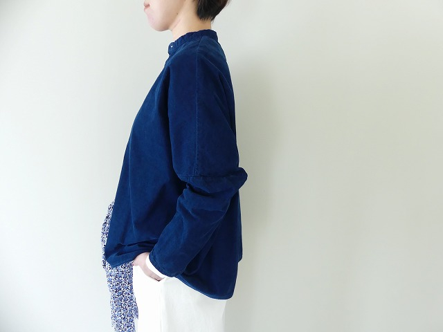 R&D.M(オールドマンズテーラー) INDIGO LIGHT CORDUROY BUGGY SHIRTの商品画像9