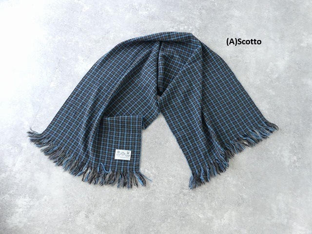 R&D.M(オールドマンズテーラー) CHECK MUFFLERの商品画像7