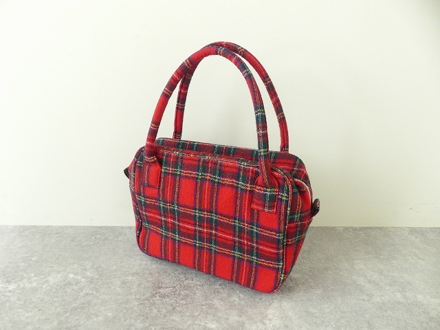 R&D.M(オールドマンズテーラー) WOOL TARTAN CHECK BOSTON BAGの商品画像10