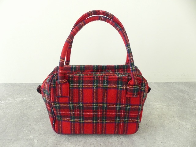 R&D.M(オールドマンズテーラー) WOOL TARTAN CHECK BOSTON BAGの商品画像11