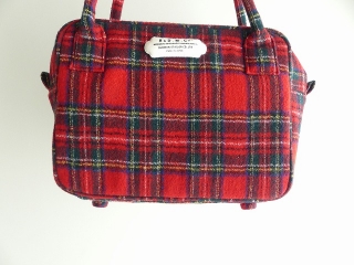 R&D.M(オールドマンズテーラー) WOOL TARTAN CHECK BOSTON BAGの商品画像22