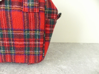 R&D.M(オールドマンズテーラー) WOOL TARTAN CHECK BOSTON BAGの商品画像25