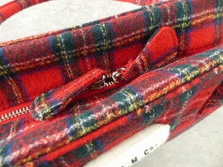 R&D.M(オールドマンズテーラー) WOOL TARTAN CHECK BOSTON BAGの商品画像26