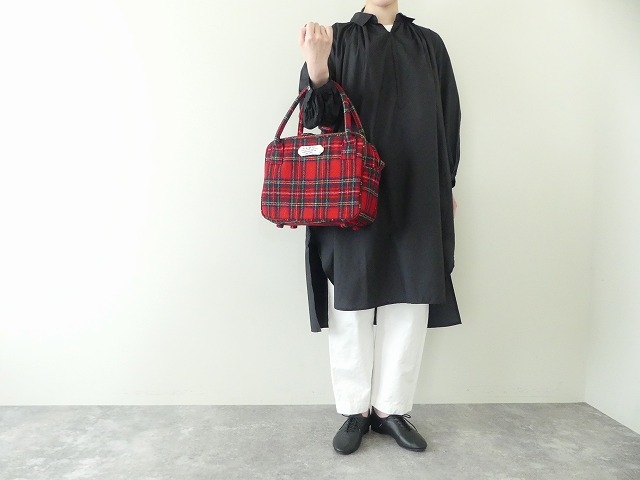 R&D.M(オールドマンズテーラー) WOOL TARTAN CHECK BOSTON BAGの商品画像3