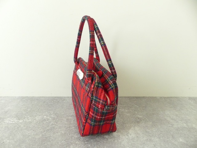 R&D.M(オールドマンズテーラー) WOOL TARTAN CHECK BOSTON BAGの商品画像8