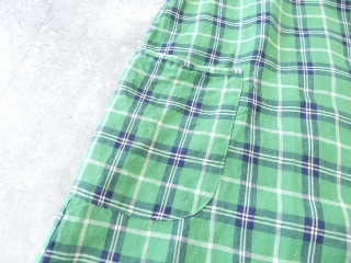 快晴堂(かいせいどう) タータンチェック/エバーグリーン5ポケットワンピースの商品画像34