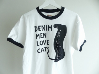 KAPITAL(キャピタル) 天竺リンガーT DENIM MEN LOVE CATスクラッチプリントの商品画像21