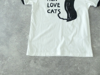 KAPITAL(キャピタル) 天竺リンガーT DENIM MEN LOVE CATスクラッチプリントの商品画像25