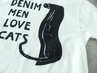 KAPITAL(キャピタル) 天竺リンガーT DENIM MEN LOVE CATスクラッチプリントの商品画像28