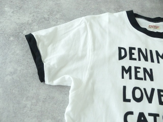 KAPITAL(キャピタル) 天竺リンガーT DENIM MEN LOVE CATスクラッチプリントの商品画像29