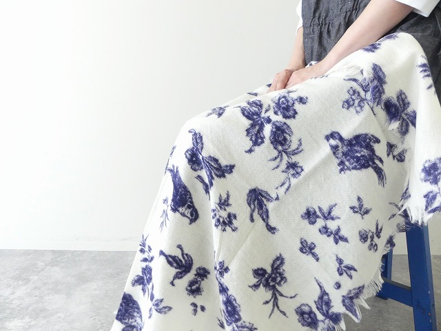 R&D.M(オールドマンズテーラー) GARDEN WOOL SHAWLの商品画像7