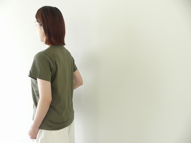 homspun(ホームスパン) 天竺半袖Tシャツ　(4)カーキの商品画像8