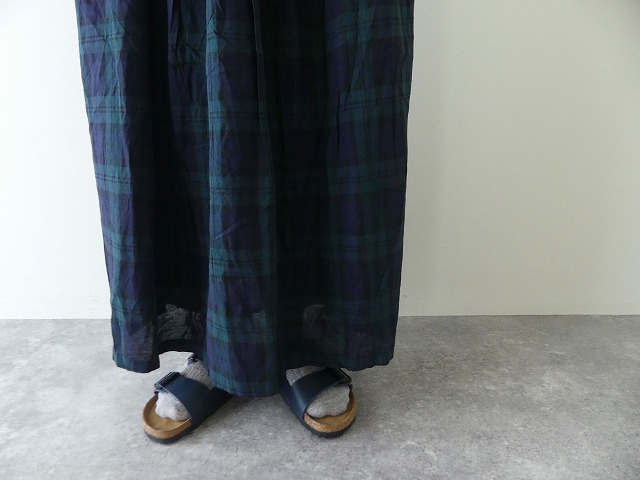 ichi(イチ) コットンリネンフレアスカートの商品画像6