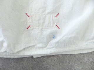 快晴堂(かいせいどう) Girls 水玉ダンガリーのインディゴとホワイト　丸衿半袖シャツの商品画像33