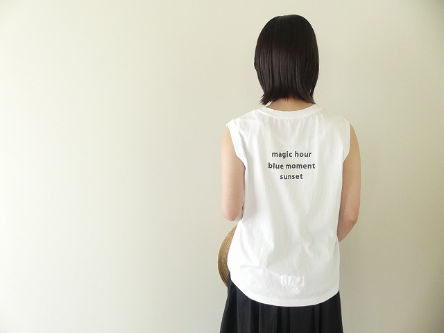 快晴堂(かいせいどう) 海上がりGIRL’S Tシャツ SLEEVELESS　C柄「トワイライト」の商品画像10