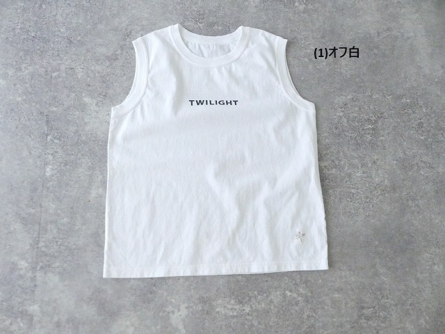 快晴堂(かいせいどう) 海上がりGIRL’S Tシャツ SLEEVELESS　C柄「トワイライト」の商品画像15