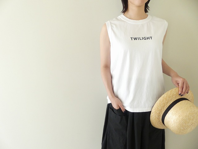 快晴堂(かいせいどう) 海上がりGIRL’S Tシャツ SLEEVELESS　C柄「トワイライト」の商品画像3