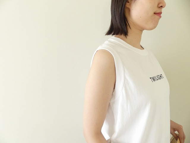 快晴堂(かいせいどう) 海上がりGIRL’S Tシャツ SLEEVELESS　C柄「トワイライト」の商品画像5