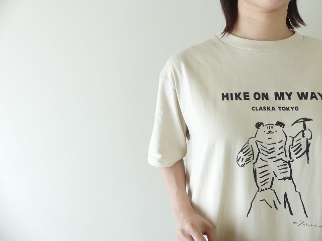 HIKE ON MY WAY 熊のTシャツ