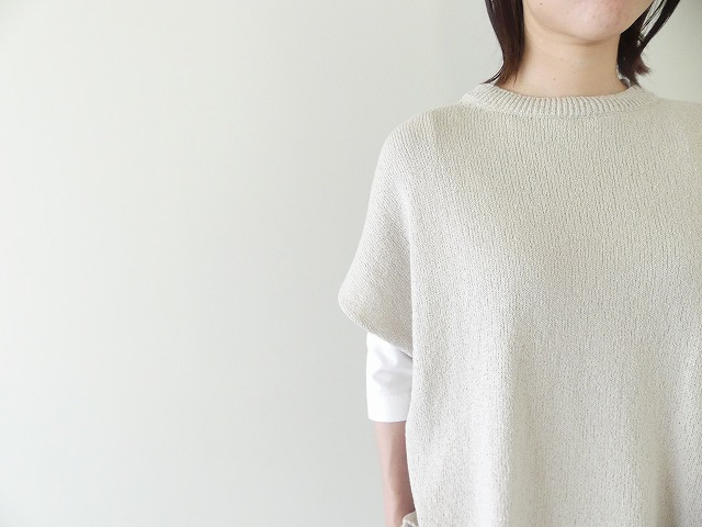 evam eva(エヴァムエヴァ) roving cotton vestの商品画像4