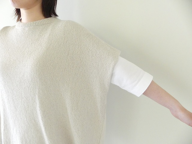 evam eva(エヴァムエヴァ) roving cotton vestの商品画像5