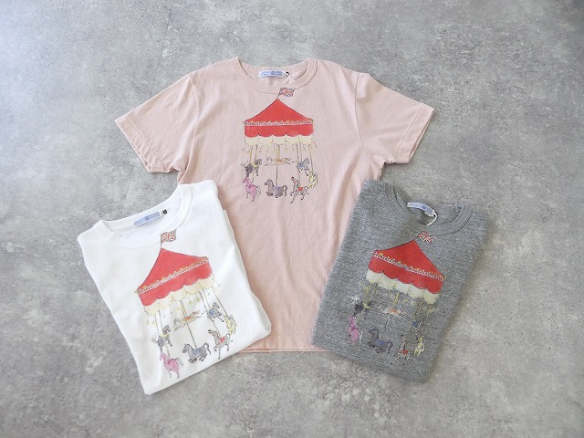 R&D.M(オールドマンズテーラー) MERRY-GO-ROUND T-SHIRTの商品画像1