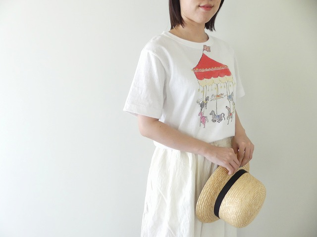 R&D.M(オールドマンズテーラー) MERRY-GO-ROUND T-SHIRTの商品画像2