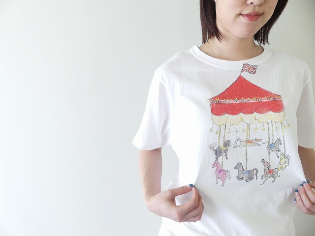 R&D.M(オールドマンズテーラー) MERRY-GO-ROUND T-SHIRTの商品画像5