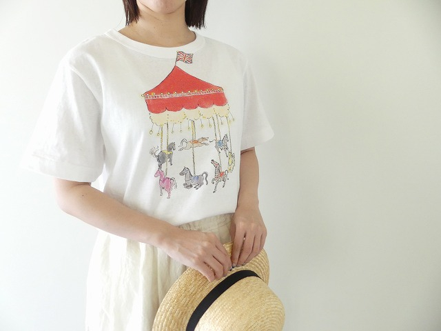 R&D.M(オールドマンズテーラー) MERRY-GO-ROUND T-SHIRTの商品画像6