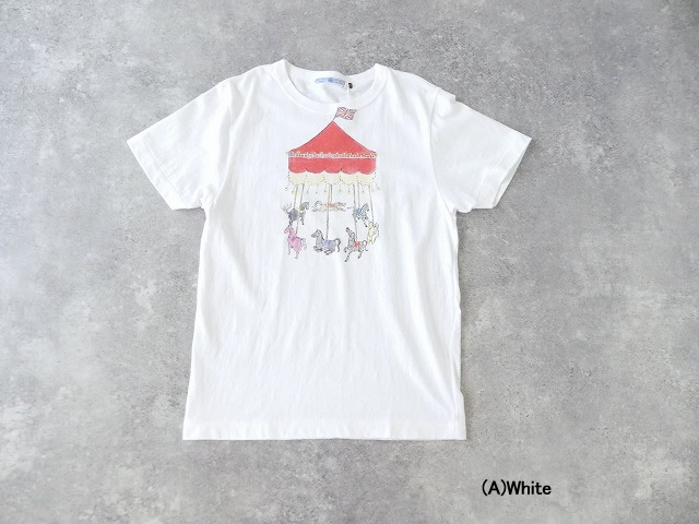 R&D.M(オールドマンズテーラー) MERRY-GO-ROUND T-SHIRTの商品画像9