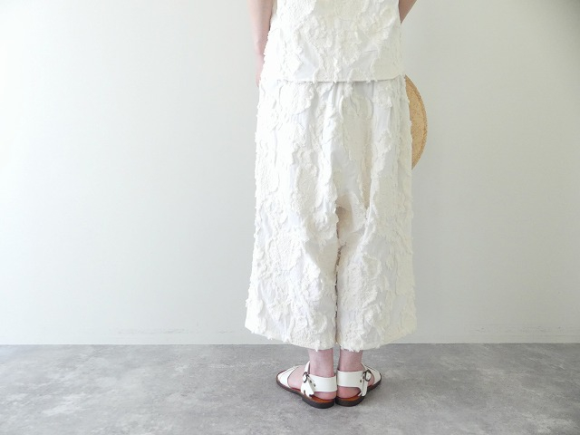 R&D.M(オールドマンズテーラー) BOTANICAL CUT JACQUARD GUM PANTSの商品画像4