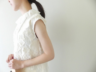 R&D.M(オールドマンズテーラー) B.C.J RUFFLED COLLAR NO SLEEVE BLOUSEの商品画像21