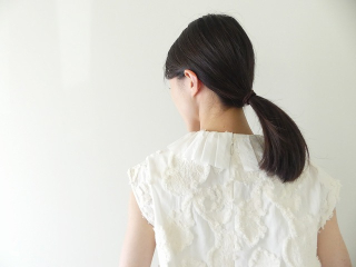 R&D.M(オールドマンズテーラー) B.C.J RUFFLED COLLAR NO SLEEVE BLOUSEの商品画像24